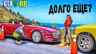 ОН ПРОСТО ХОТЕЛ ЗАКОНЧИТЬ РАБОЧИЙ ДЕНЬ, НО ТУТ ПОЯВИЛАСЬ ОНА... КВЕСТЫ НА GTA 5 RP SUNRISE!