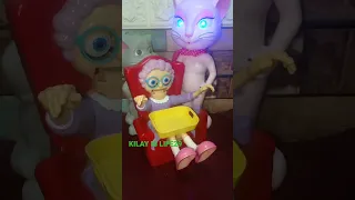 Talking Angela Pretty Sound& Granny's 🧓😱 #trending #shorts #viral