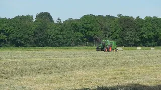 Deutz 8006 mit John Deere 580