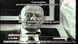 DiFilm - Ultima entrevista a Alberto Closas