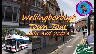 Wellingborough Town Tour by Open Top Bus July 2022