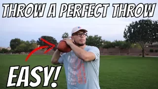 How To Throw A Football Far And Accurate!