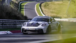 On-Board: 2023 Porsche 911 GT3 RS Completes the Nürburgring in 6:49:328 Minutes