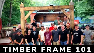 Building a Timber Frame Pavilion | Blackthorne Timber - In 2021 | Jimmy Diresta