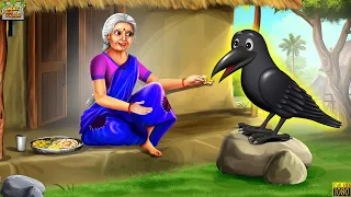 बूढी दादी का भूखा कौआ | Budhi Dadi Ka Bhukha Kauwa | Hindi Kahani | Moral Stories | Kahaniyan