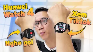 Đánh giá Huawei Watch 4: Đồng hồ xem được Tiktok, nghe gọi không cần smartphone?