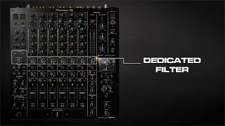 #7. How to use the dedicated filter | DJM-V10 6-channel professional mixer tutorial series