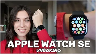 APPLE WATCH SE UNBOXING + SET UP! ☆