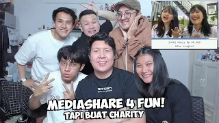 1 JAM MEDIASHARE BUAT CHARITY KEBAKARAN PLUMPANG & BANGUN SEKOLAH LEMBATA NTT