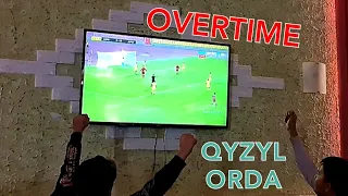 Кафе 'Overtime'. Футбол. Матч Кайсар (Кызылорда)-Апоэл (Кипр) (1:4). Кызылорда - 1 Minute Story NS