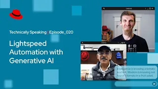 Technically Speaking (E20): Lightspeed Automation with Generative AI