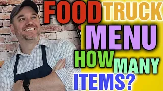 How Many Items Should Be On a Food Truck Menu: Create a Food truck menu