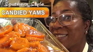 Candied Yams | Easy Way To Season Your Candied Yams Before Oven Baking | Southern Style