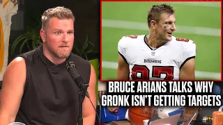 Pat McAfee Reacts To Why Bruce Arians Won't Call Plays For Gronk