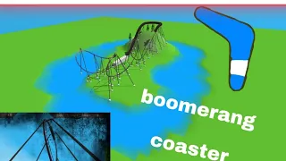 how to build a boomerang coaster in ultimate coaster 2