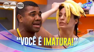 EXPLODIU! BEATRIZ E DAVI TRAVAM DISCUSSÃO SÉRIA E ELE CHAMA SISTER DE IMATURA! 🔥 | MESACAST BBB