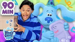 Blues Clues & You Maratona de 1,5 hora! | Pistas de Blue e Você