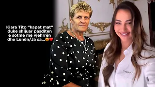 Kiara Tito “kapet mat” duke shijuar pasditen e sotme me vjehrrën dhe Lunën/Ja sa…😍❤️