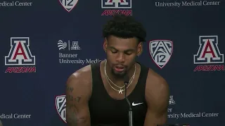 Arizona Basketball Press Conference - Caleb Love & KJ Lewis