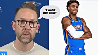 Sam Presti REACTS To Bronny Joining The Thunder… (Ft. LeBron James Duo)