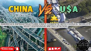 America's Infrastructure Can't Compete with China's: World's Most Expensive Metro Station