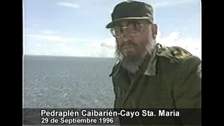 Reportaje | Fidel en el pedraplén de Caibarién