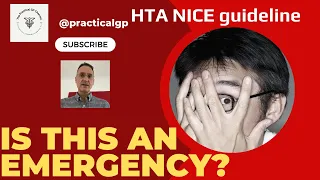 Hypertension Emergencies - NICE guidance
