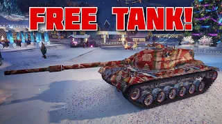 GET A FREE TIER 9 TANK - Patton the Tank Review | World of Tanks