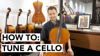 How to Tune a Cello Using Fine Tuners & Pegs