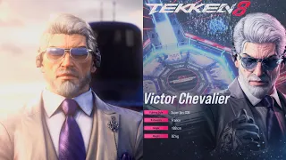 Tekken 8 | Victor Chevalier Ending & Story Characters Episode Final Stage Dragunov [4KPS5]