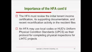 Low Income Housing Tax Credits (LIHTC) Compliance & Management