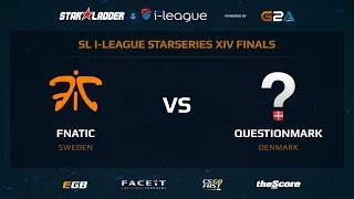 Fnatic vs. QuestionMark (SL i-League StarSeries XIV LAN FINALS)