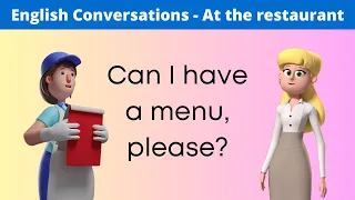 Daily English Conversation #1 | At the Restaurant