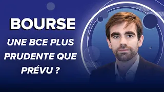 Une BCE plus prudente que prévu ?