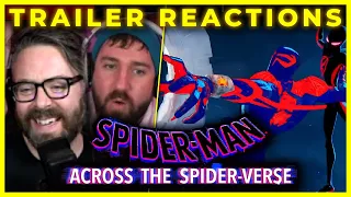 Spider-Man Across The Spider-Verse Trailer Reactions