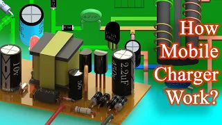 How does a mobile charger work? SMPS with Opto-Coupler.