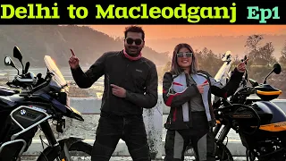 Himachal Ride begins w @deepranjansachan | Macleodganj me full adventure hogaya 🔥