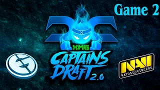 Epic Game - EG vs Na'Vi #2 (bo2) | XMG Captains Draft 2.0 (17.11.2014) Dota 2