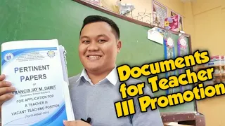 PERTINENT PAPERS FOR PROMOTION VIA RANKING | Teacher 1 to Teacher 3