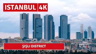 Istanbul Şişli District Walking Tour 23 September 2021|4k UHD 60fps