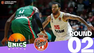 Monaco continues its magic moment!| Round 2, Highlights | Turkish Airlines EuroLeague