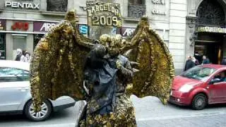 Street Performer / Barcelona, Spain 2009