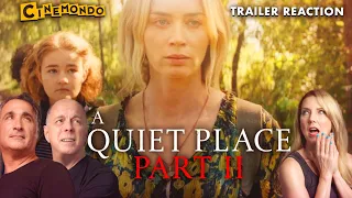 A Quiet Place 2 Final Trailer Reaction - John Krasinski