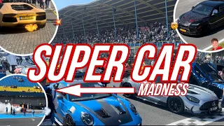 SUPERCAR MADNESS ASSEN 2024 ( AVENTADOR FLAMES , ENZO URUS MANSORY , CORVETTE DRIFT , DRAGRACE ) 💥