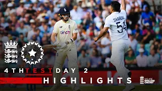 Pope Classy But India Fightback! | England v India - Day 2 Highlights | 4th LV= Insurance Test 2021