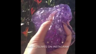 audeezslimes Clear glitter slime Compilation