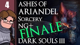 Let's Play Dark Souls 3: Ashes of Ariandel Sorcery NG+ Part 4 FINALE - Blackflame Friede