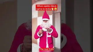 When santa claus came to India / @chimkandi #shorts#viral