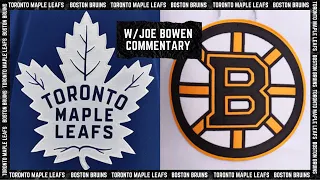 Bruins vs. Maple Leafs – Nov 5, 2022 (w/Joe Bowen Commentary)