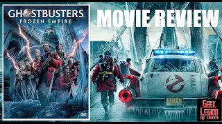 GHOSTBUSTERS : FROZEN EMPIRE ( 2024 Paul Rudd ) Sci-Fi Family Horror Comedy Movie Review